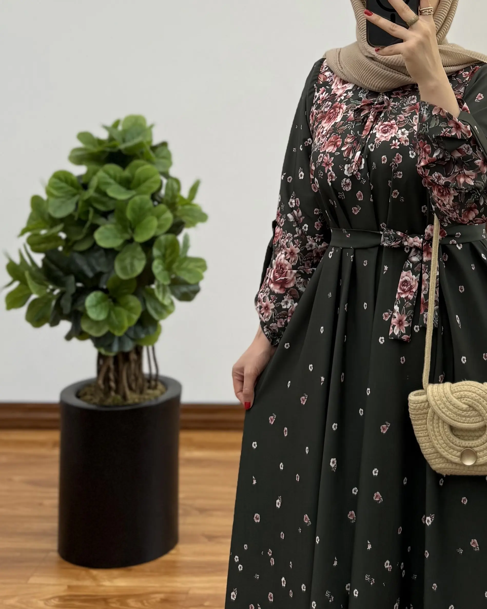 پیراهن مانتویی ایتالیایی ماهرخ ۳ ( پیش فروش)